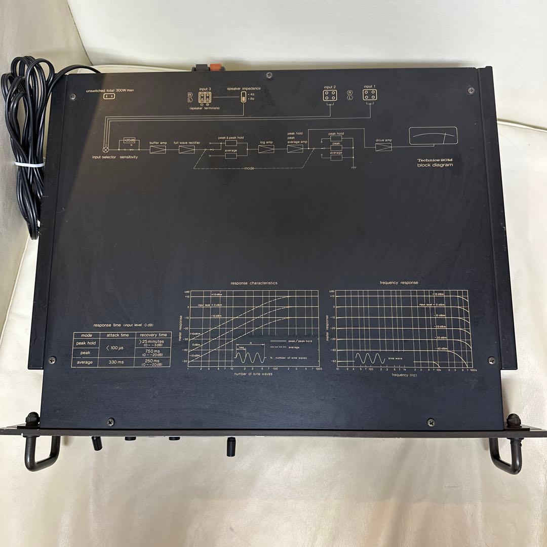 Technicsピーク/アベレージメーター 20M SH-9020M 動作品