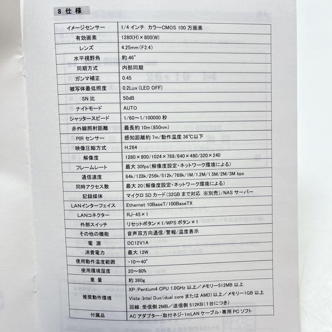 CH2646マザーツール　メガピクセルネットワークIPカメラMTC-HE02IP