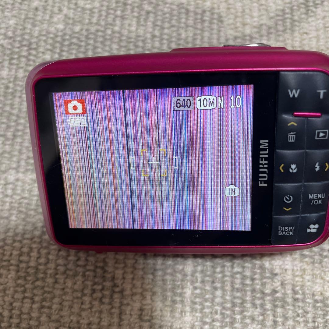 防水コンパクトデジカメ　Fujifilm FinePix Z33WP ピンク