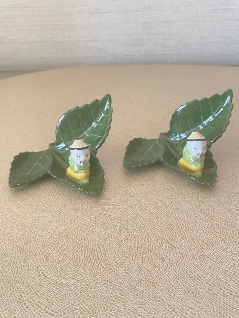 ヘレンド　マンダリンカードホルダー、お箸置き 2個セット新品未使用付属品全て有