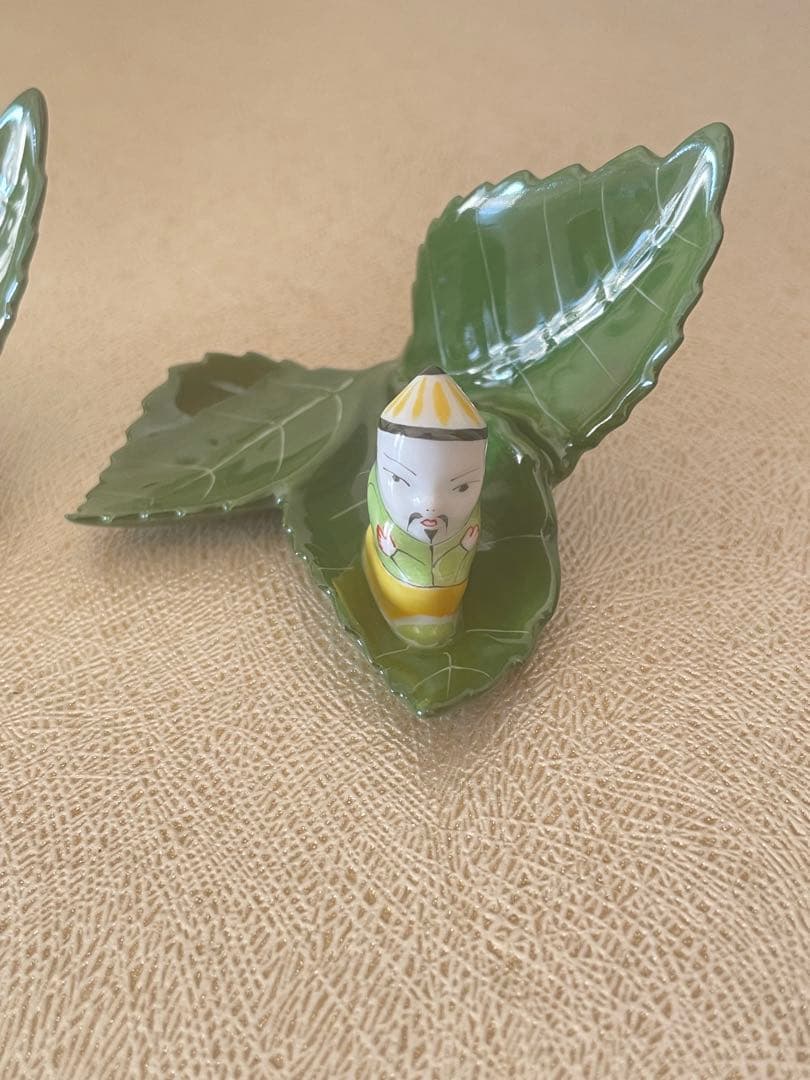 ヘレンド　マンダリンカードホルダー、お箸置き 2個セット新品未使用付属品全て有