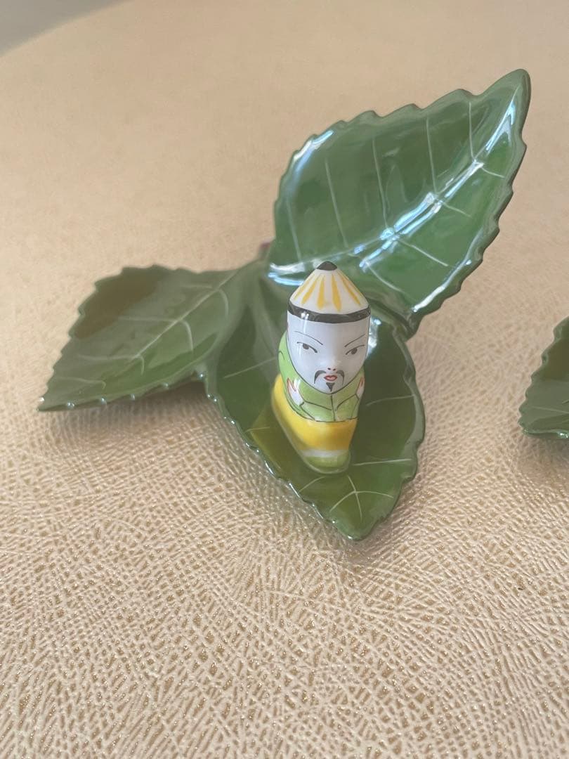 ヘレンド　マンダリンカードホルダー、お箸置き 2個セット新品未使用付属品全て有