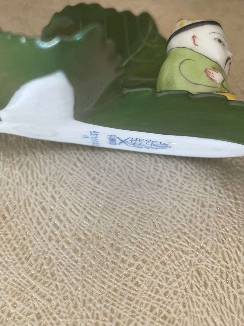 ヘレンド　マンダリンカードホルダー、お箸置き 2個セット新品未使用付属品全て有