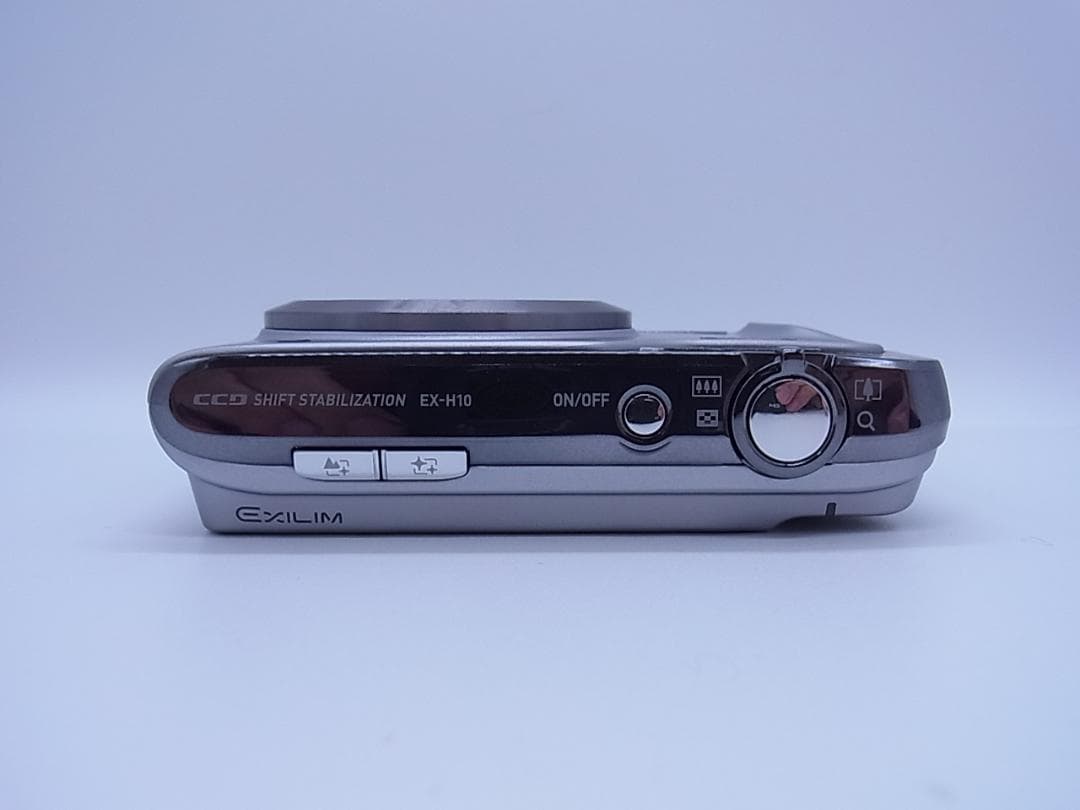 【動作確認品】CASIO EXILIM デジタルカメラ EX-H10　シルバー