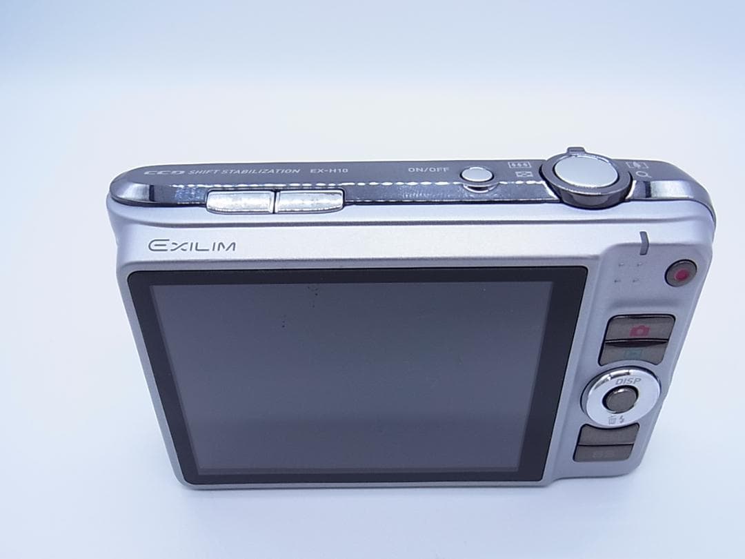 【動作確認品】CASIO EXILIM デジタルカメラ EX-H10　シルバー