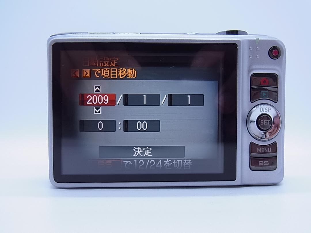 【動作確認品】CASIO EXILIM デジタルカメラ EX-H10　シルバー