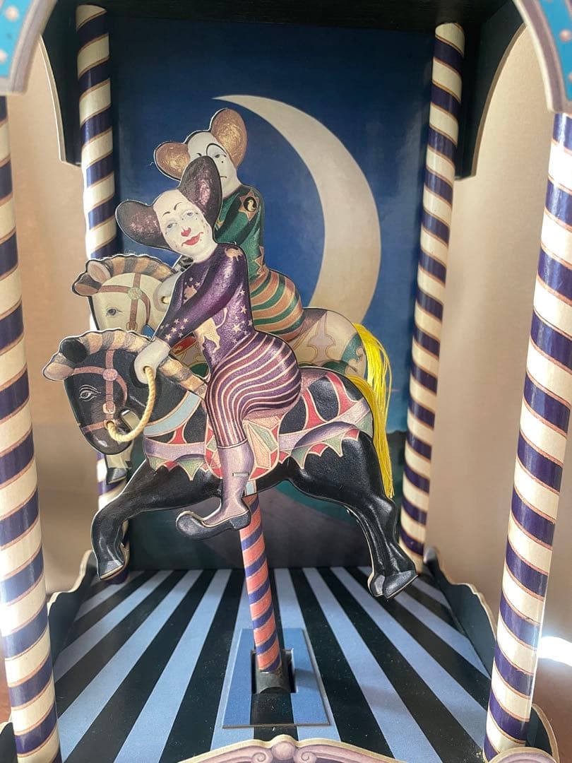 むらいこうじ　サーカス CAROUSELメリーゴーランド オルゴール