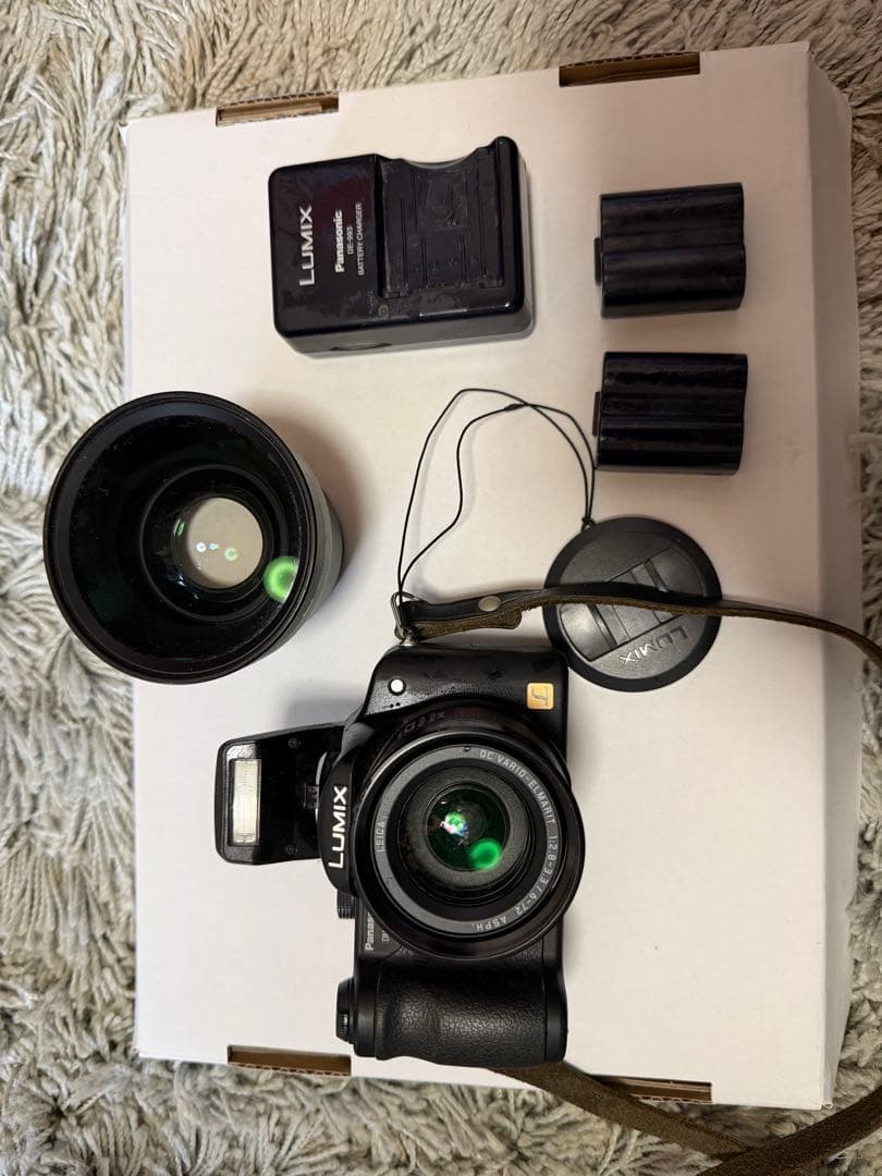 Panasonic DMC-FZ7 デジタルカメラ　動作確認OK 広角レンズ付き