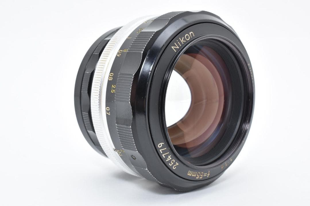 【名玉】 NIKON AI S.C Auto 55mm f/1.2 単焦点レンズ