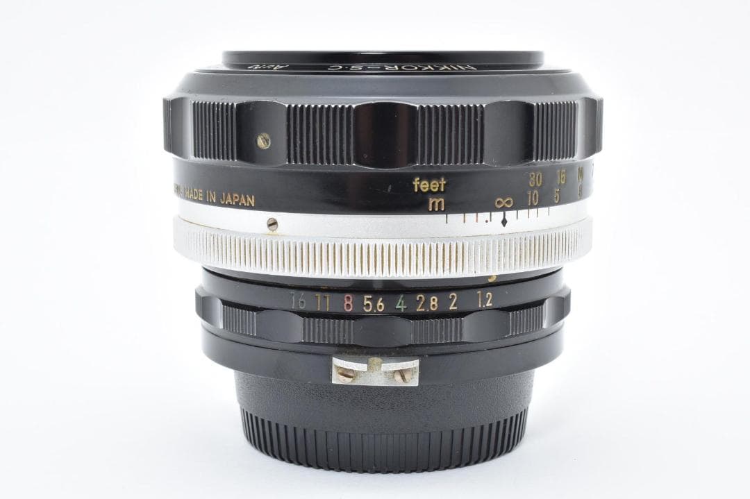 【名玉】 NIKON AI S.C Auto 55mm f/1.2 単焦点レンズ