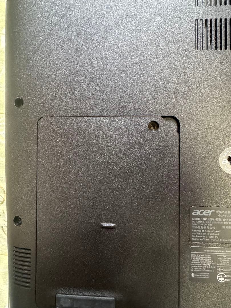 acer Windows10 ジャンク