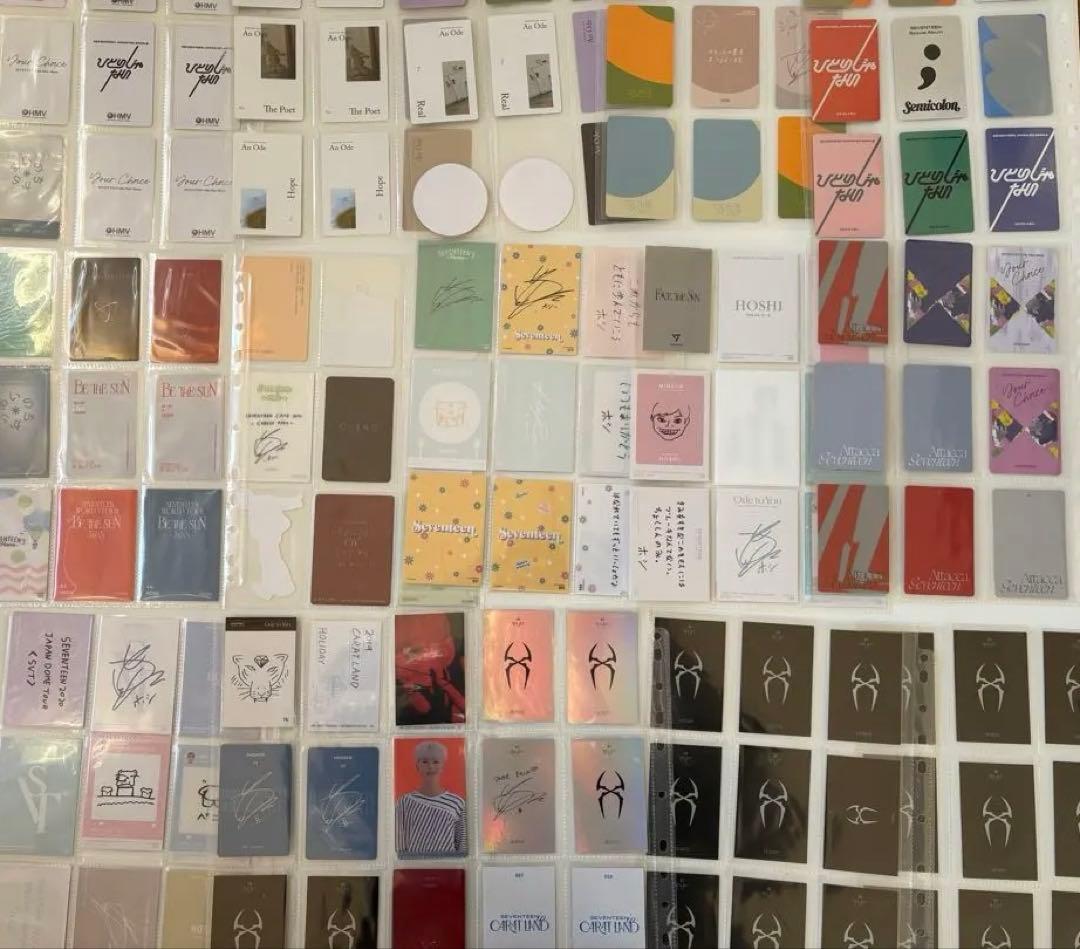 m*k様 SEVENTEEN HOSHI ホシ　トレカ　他　大量　まとめ　引退品