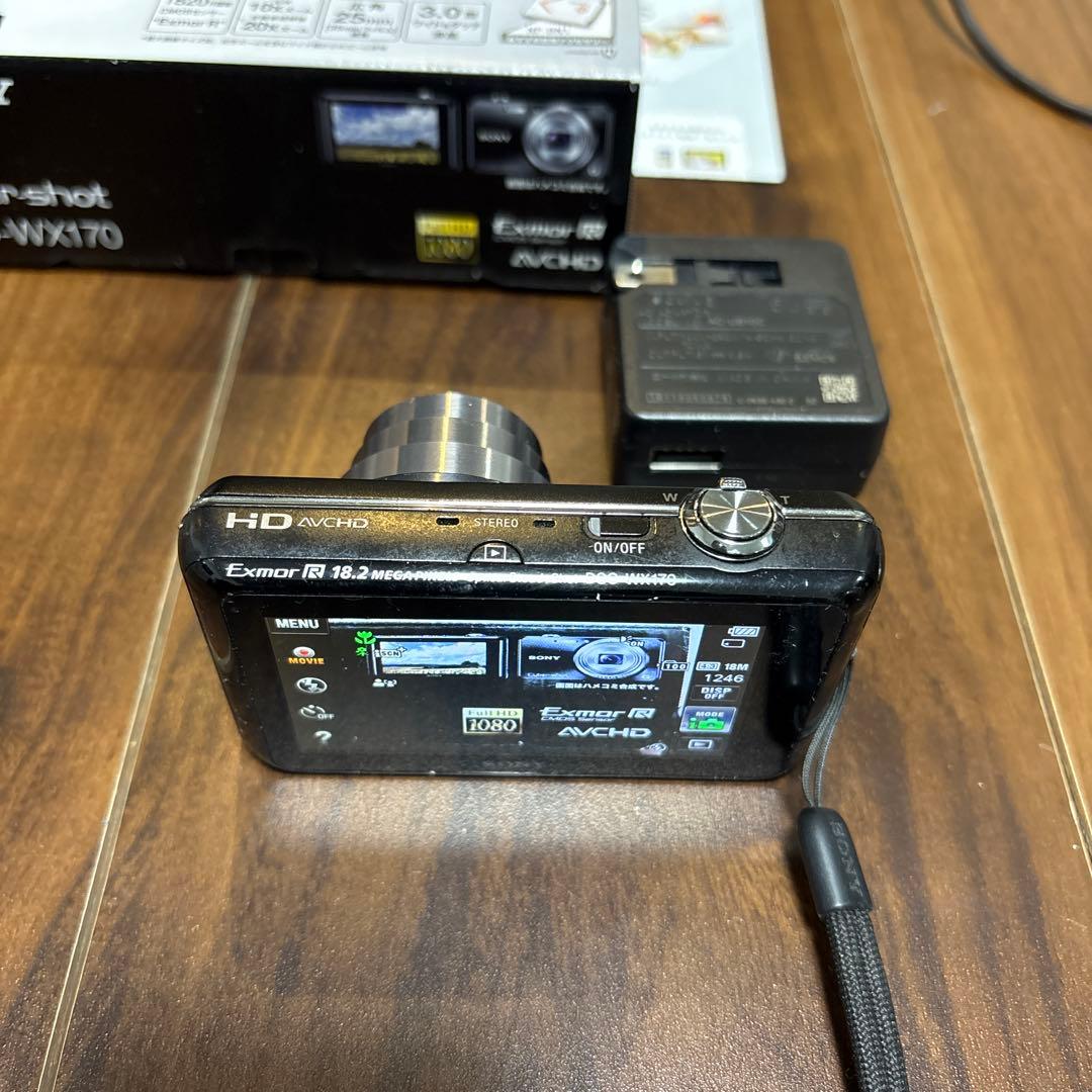 SONY Cyber-shot DSC-WX170 ブラック ソニー