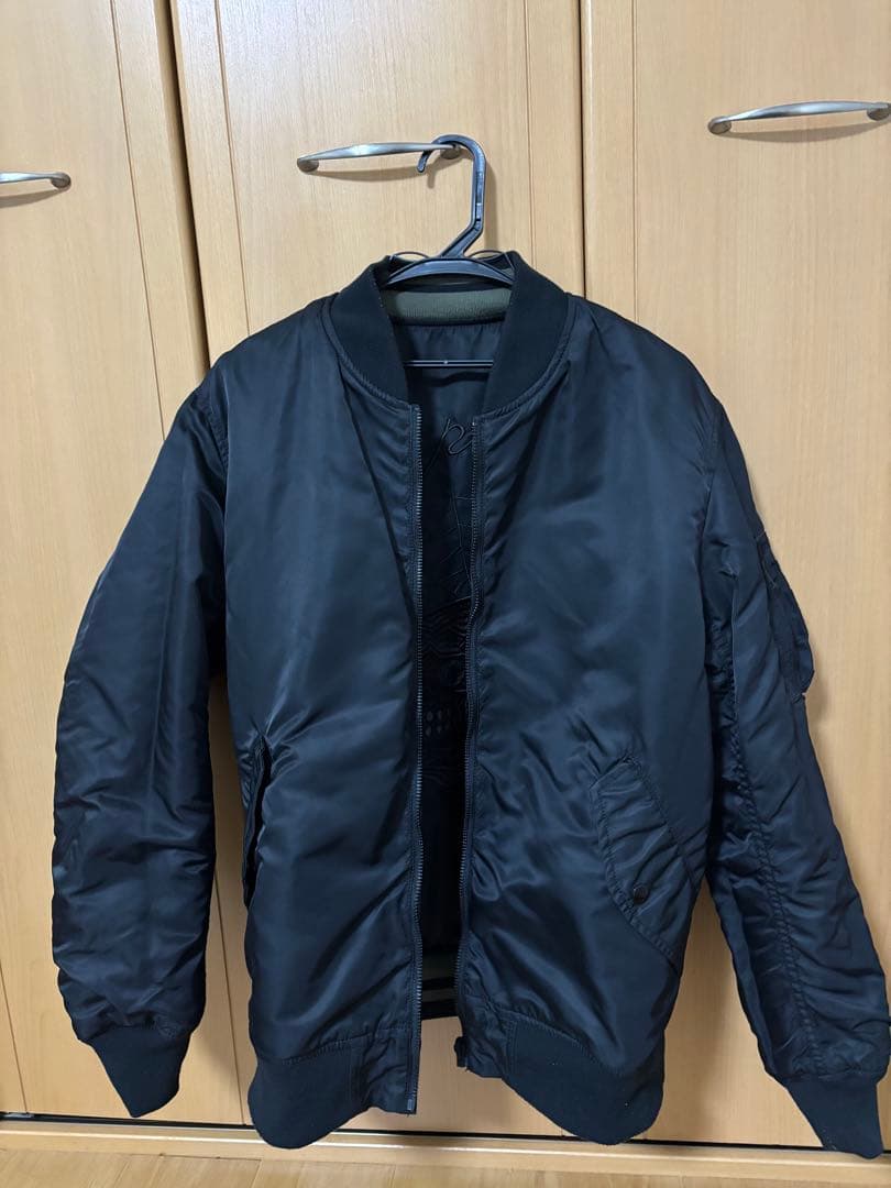 ALPHA INDUSTRIES スカジャン スカル刺繍リバーシブル