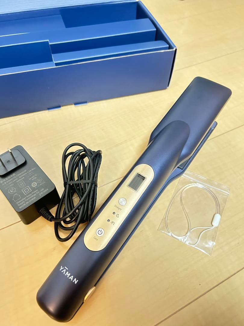 ヤーマン 超音波トリートメント ナイトリペアアイロン ネイビー YJHB4L