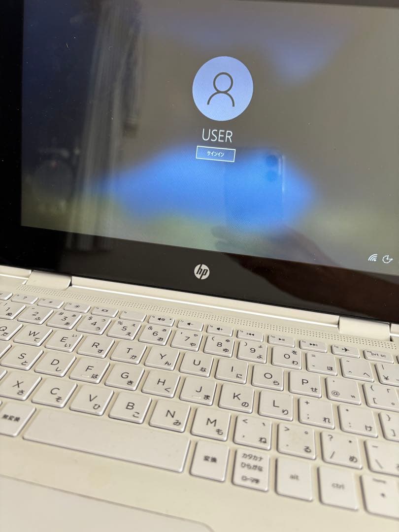 タッチパネル対応HPノートパソコンSSD128GBメモリ8GB （タッチペン付き