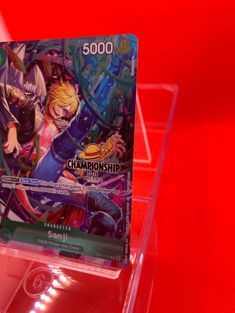 【英語版】サンジ CS2025-26 ワンピースカード