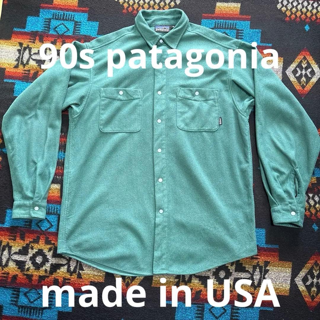 patagonia 90s シンチラ スナップシャツ アメリカ製