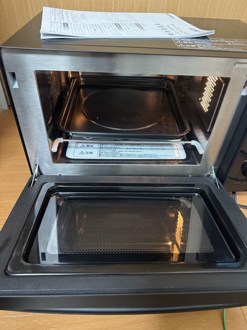 IRIS OHYAMA アイリスオーヤマ　オーブンレンジ　AMO-F1811-B