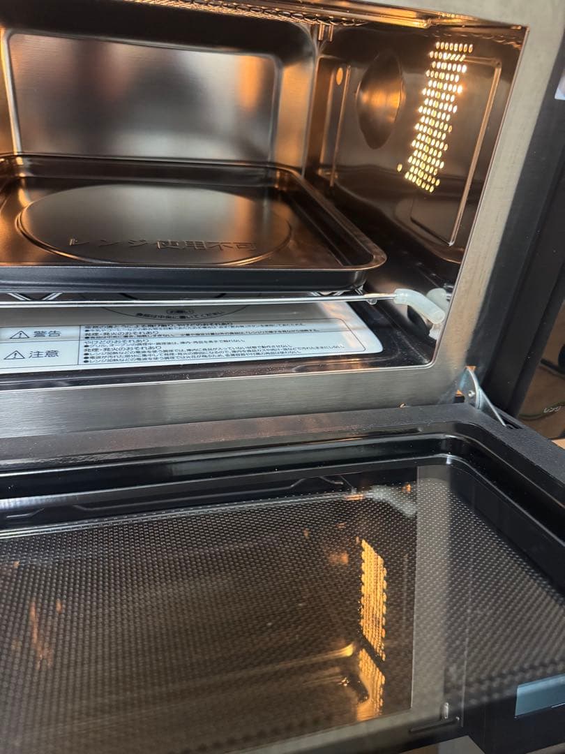 IRIS OHYAMA アイリスオーヤマ　オーブンレンジ　AMO-F1811-B