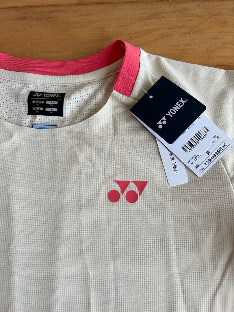 ヨネックス YONEX テニス ユニゲームシャツ 10622 アイスベージュ
