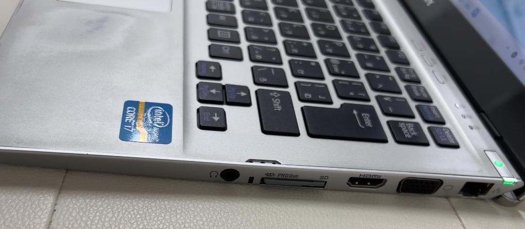 Windowsノート本体 SONY VAIO A11N i7/8GB 128GB office2021