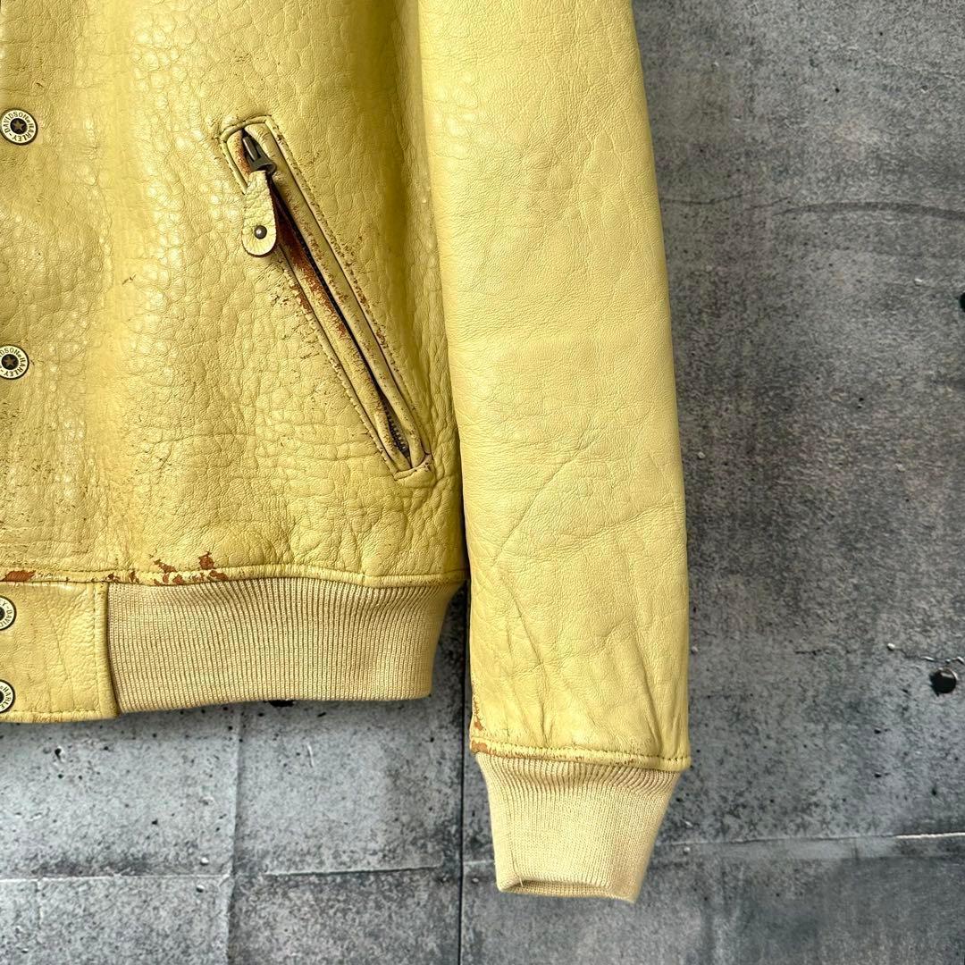 ⭐️90s⭐️ HARLEY DAVIDSON シングルライダースジャケット　羊