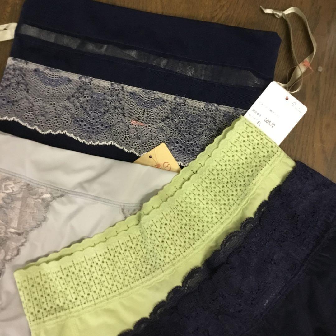 ダイアナ　ショーツ3枚セット ポーチ付　サイズE L