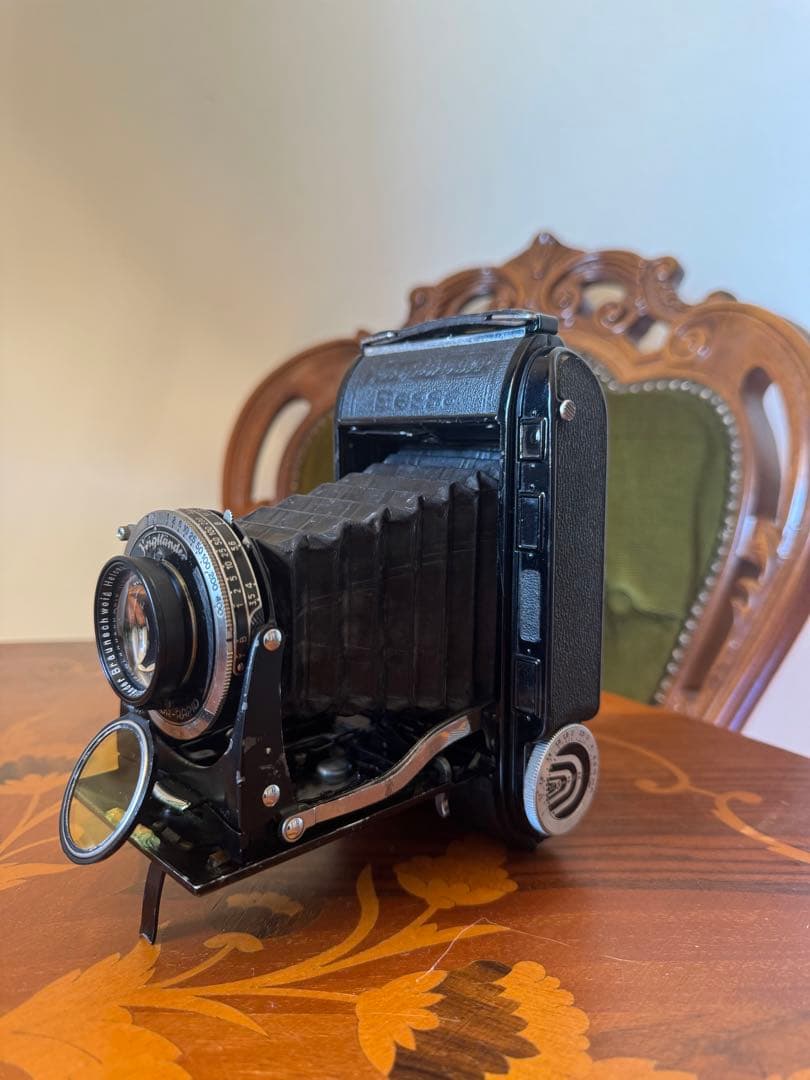 【希少・完動】Voigtländer Bessa 距離計付 蛇腹カメラ