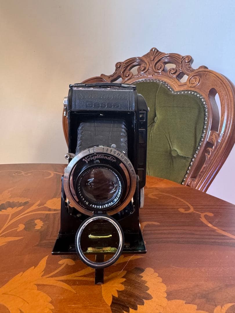 【希少・完動】Voigtländer Bessa 距離計付 蛇腹カメラ