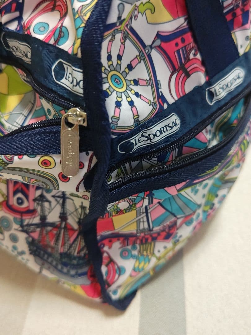 LeSportsac ボストンバッグ 　ポーチ付き