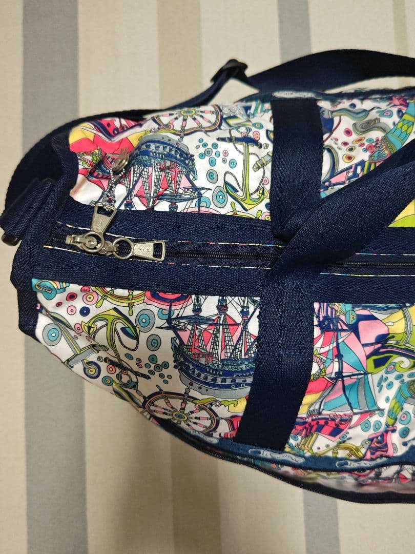 LeSportsac ボストンバッグ 　ポーチ付き