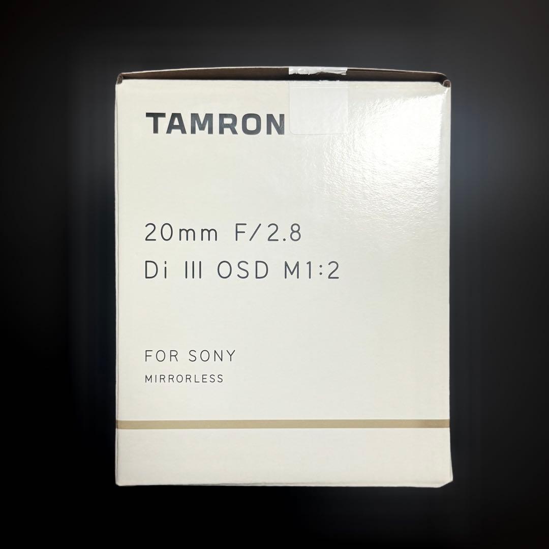【新品】タムロン 20mm F2.8 Di III OSD M1:2 ソニー