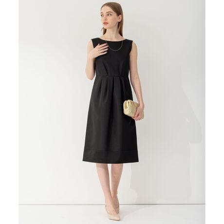 O391新品23区APPLAUDIRグログランロイヤル ドレス黒38￥33000