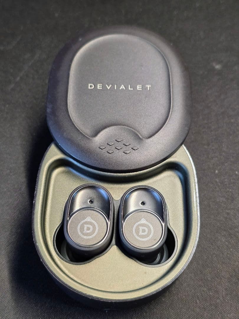 DEVIALET ワイヤレスイヤホン ブラック