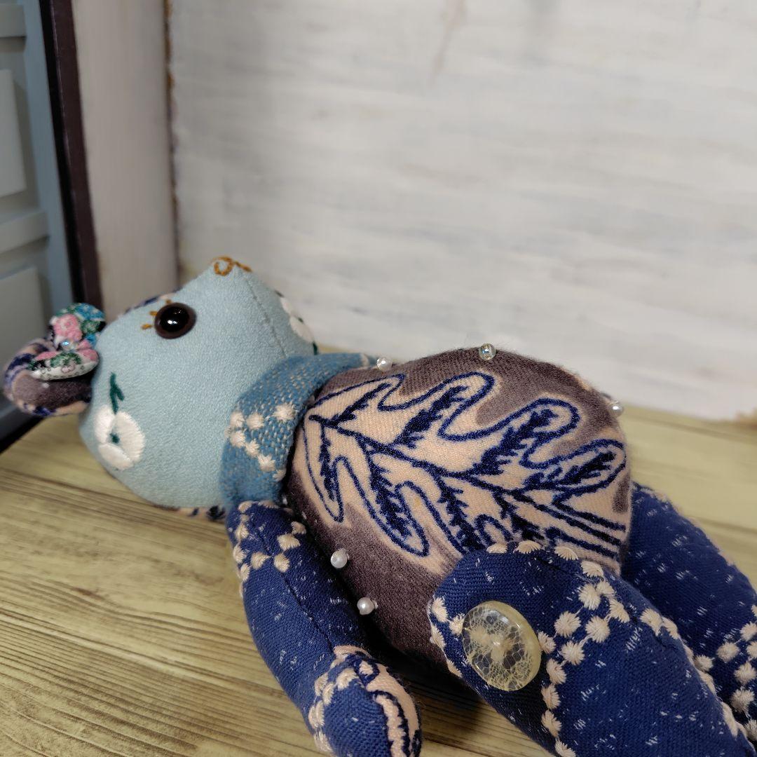 ミナペルホネン＊ハンドメイド＊ぬいぐるみ＊テディベア＊80