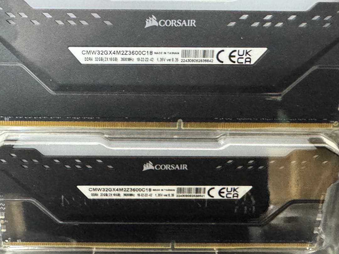 メモリー CORSAIR VENGEANCE RGB PRO 32GB RGB DDR4