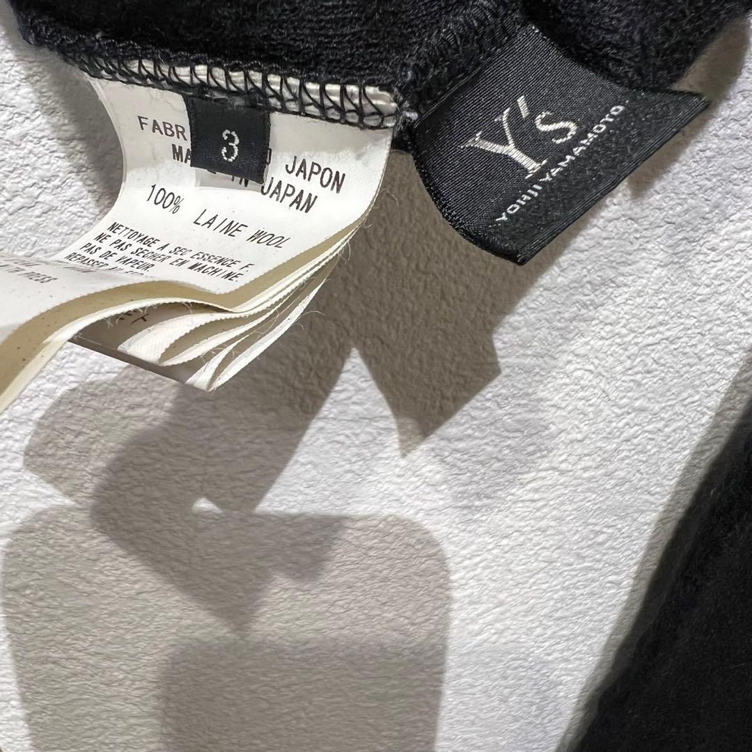 希少 美品 ワイズ ヨウジヤマモト 上質 ウール 花柄 デザイン ニット