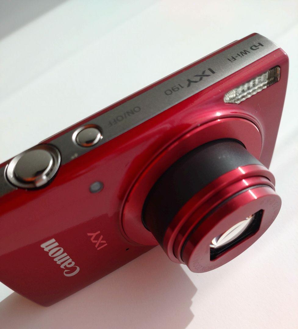 Canon IXY 190 レッド