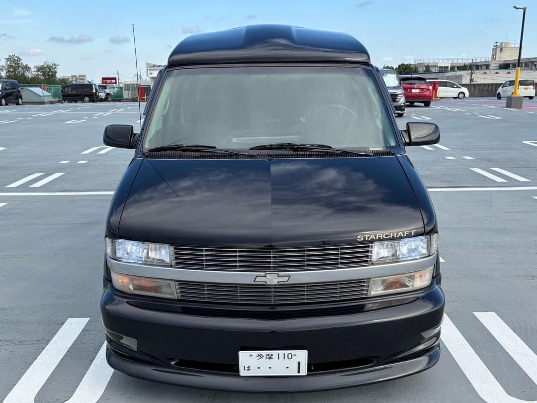 シボレーアストロ　スタークラフト　ミッドナイト　1ナンバー車検付き　三井物産