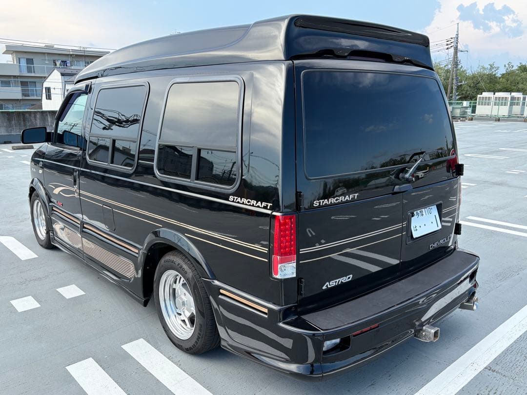 シボレーアストロ　スタークラフト　ミッドナイト　1ナンバー車検付き　三井物産