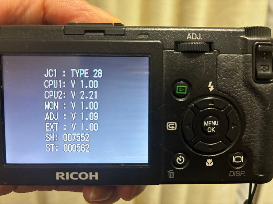 RICOH GR digital 初代　本体と付属品