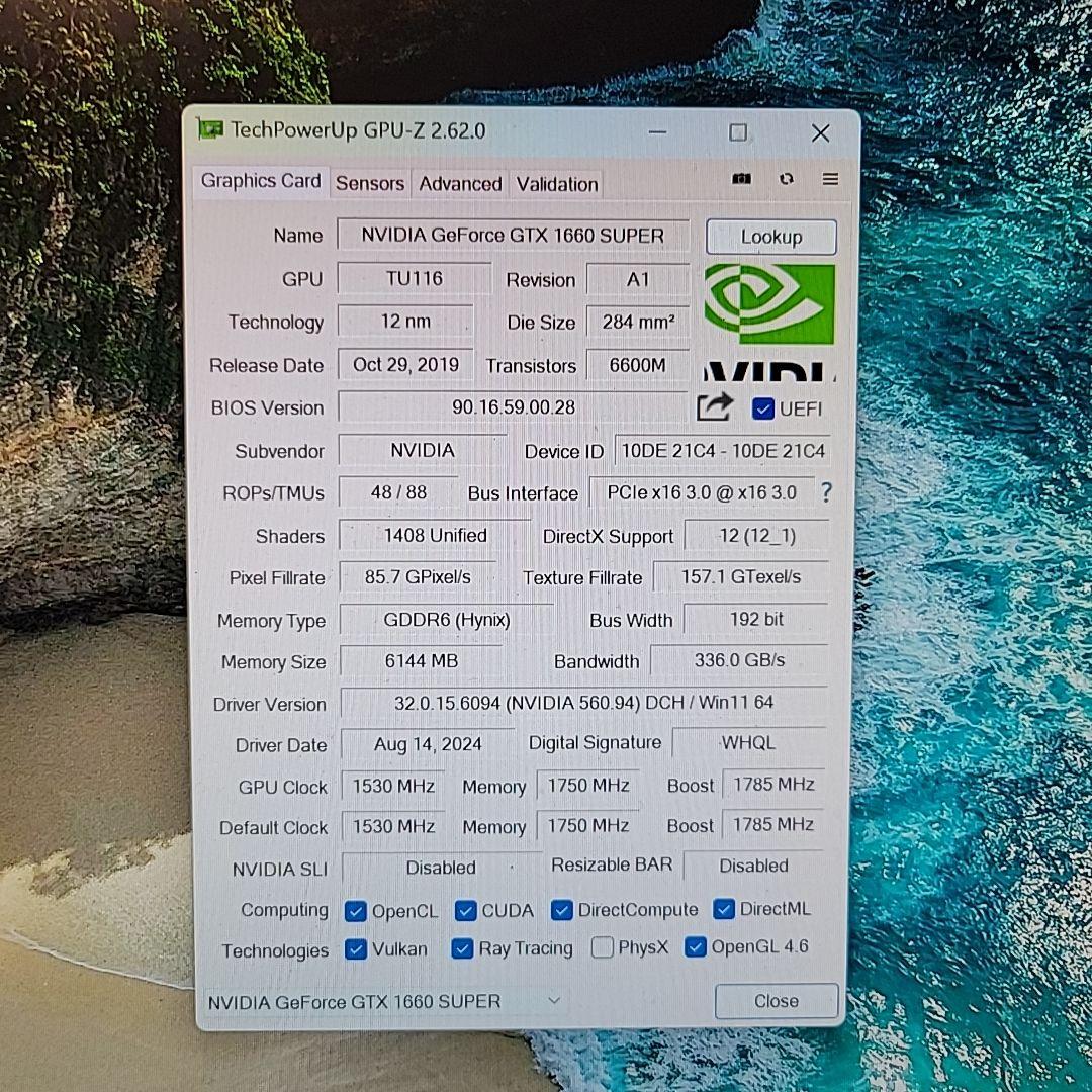 自作ゲーミングPC/Ryzen5 3500/16GB/GTX1660Super