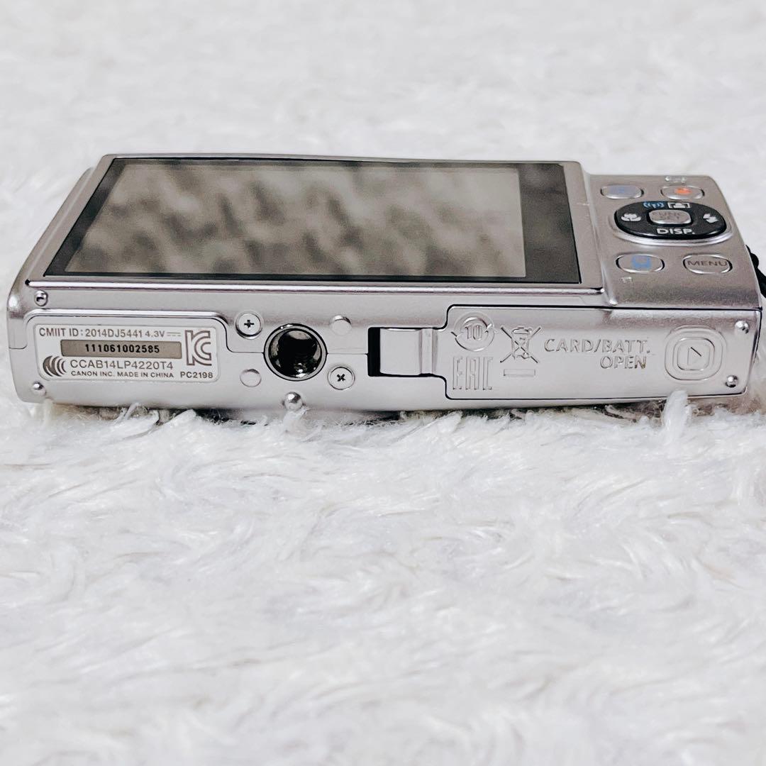 【極美品】Canon IXY 640 シルバー デジカメ 付属品あり