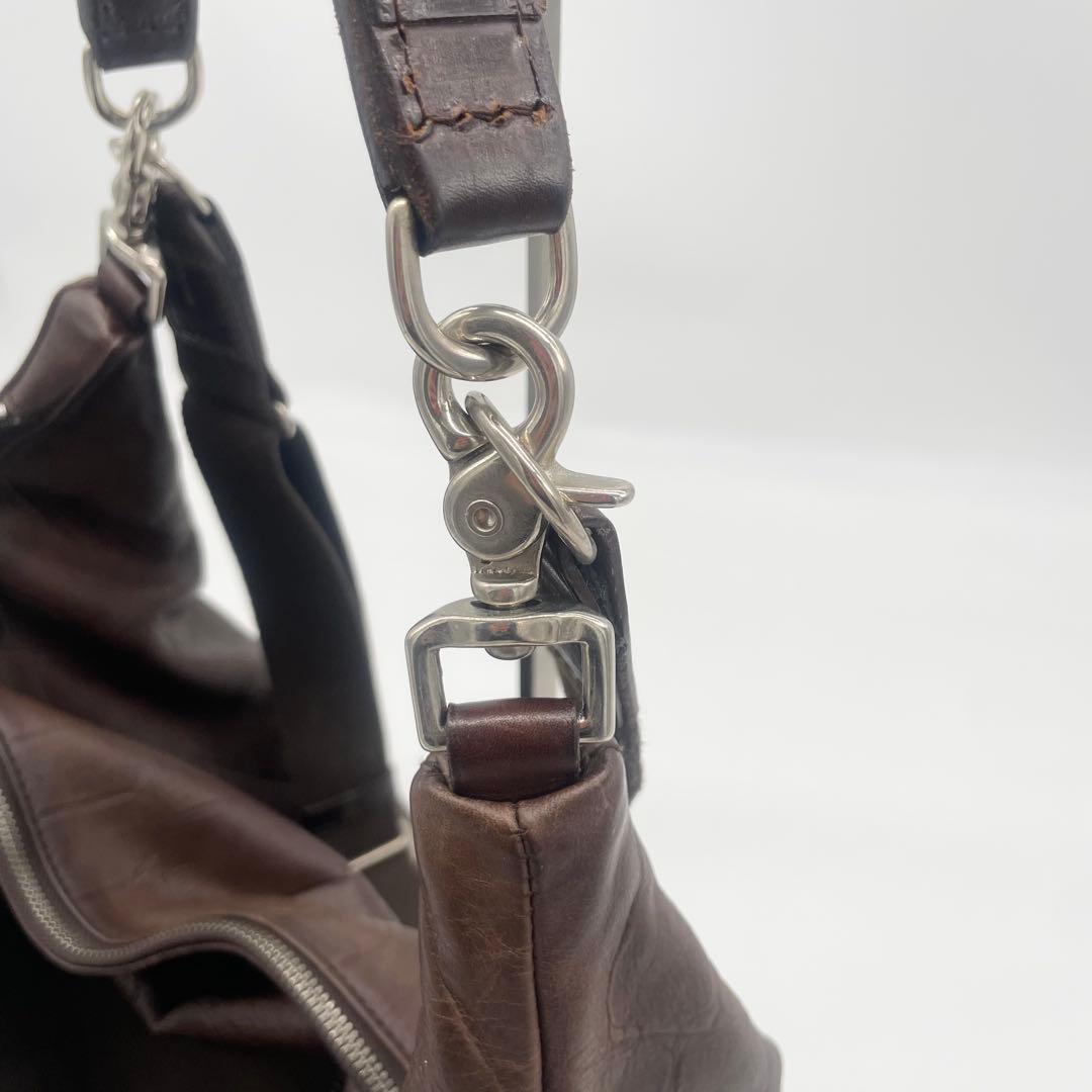 美品　ダニエル&ボブ2way ジャスミン　ロディ　ショルダーバッグ　クロコ型押し