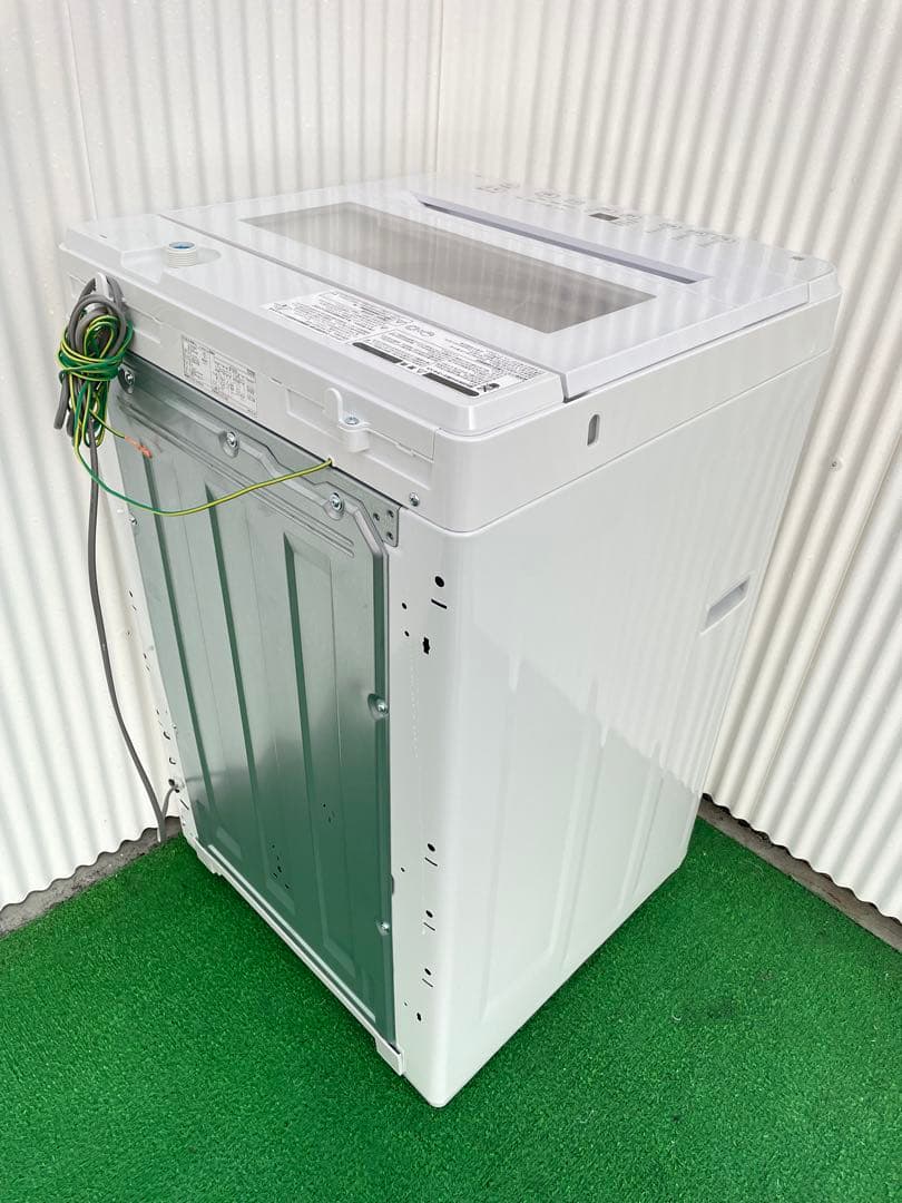 943 ニトリ おしゃれホワイトガラストップ 6kg洗濯機 高年式 取説付き