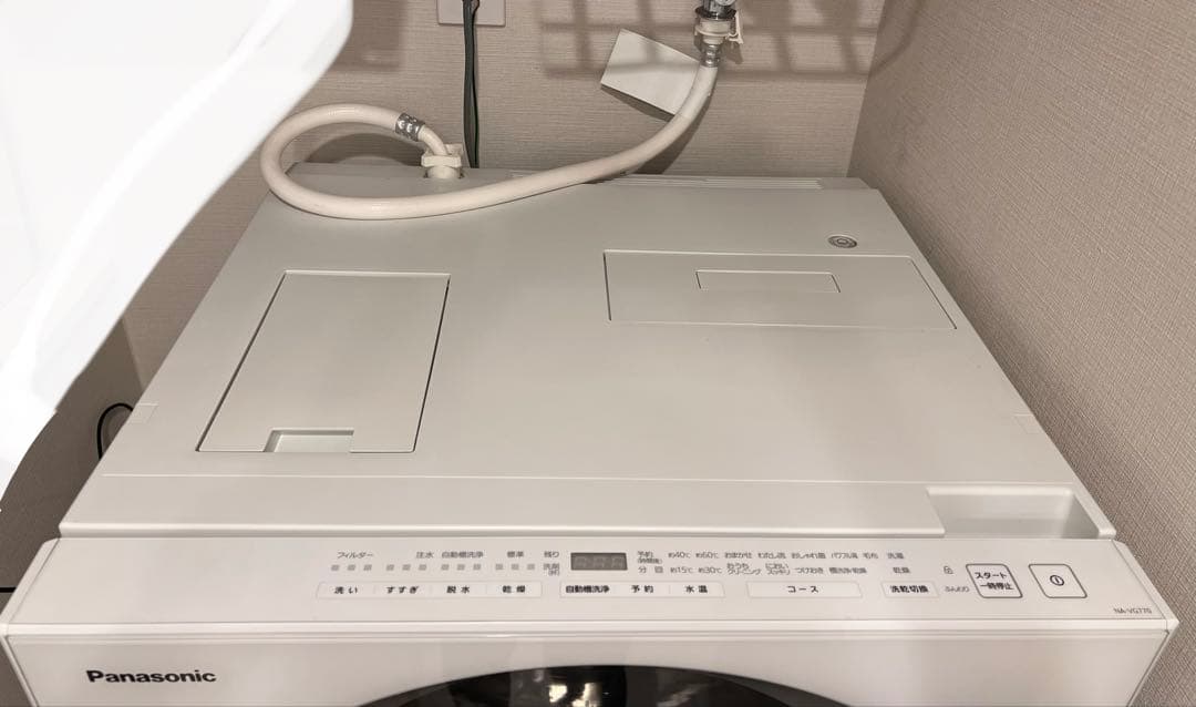 【〜1/12】Panasonic ドラム式洗濯機 キューブル cuble 左開き