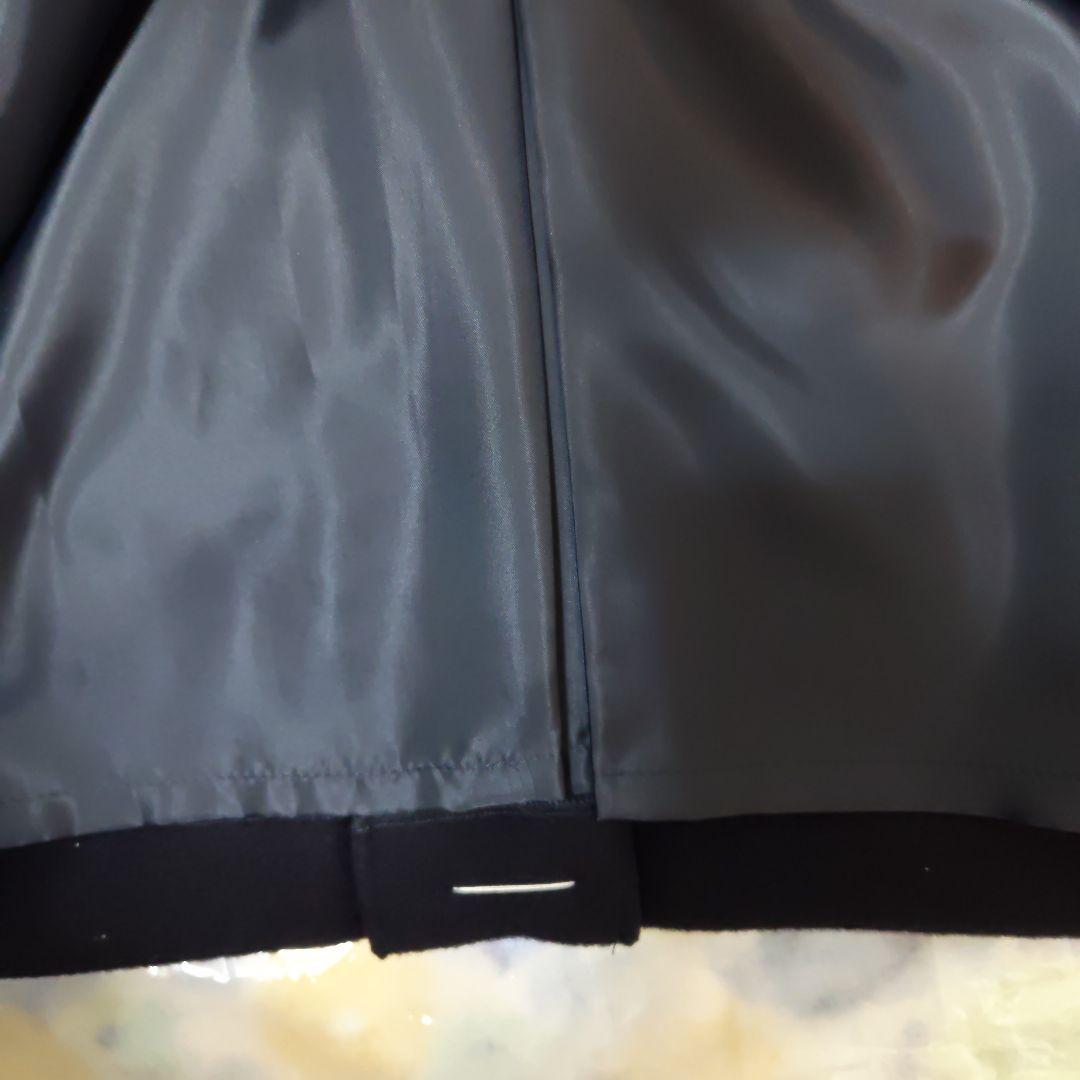 週末値引き【新品未使用】組曲 濃紺ウールコート 120