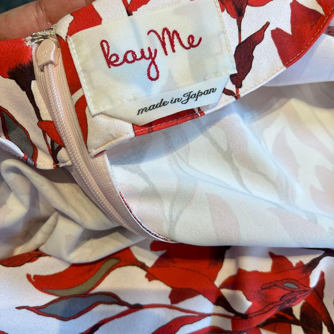 kay me レッドグロリアス ギャザーワンピース １１号　OBWG927513