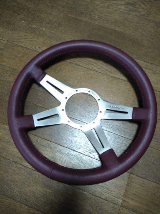 みろく★ガンスミスステアリングとBOYDSホーン、リング、張り替えセット